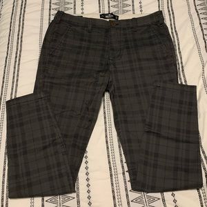 Hollister Plaid Pants